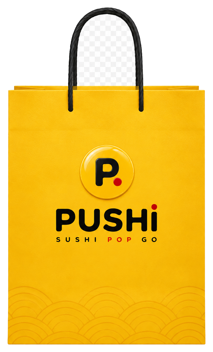 Saco takeaway PUSHI